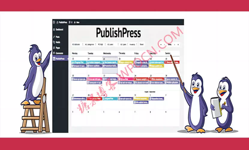 PublishPress Planner – 内容定时发布与消息通知插件汉化版-图片1